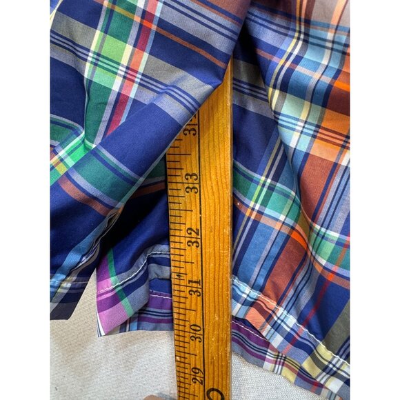 Polo Ralph Lauren Men's Traveller Swim Short Cruise Plaid Sz XL Multi Lightweigh - Picture 10 of 15